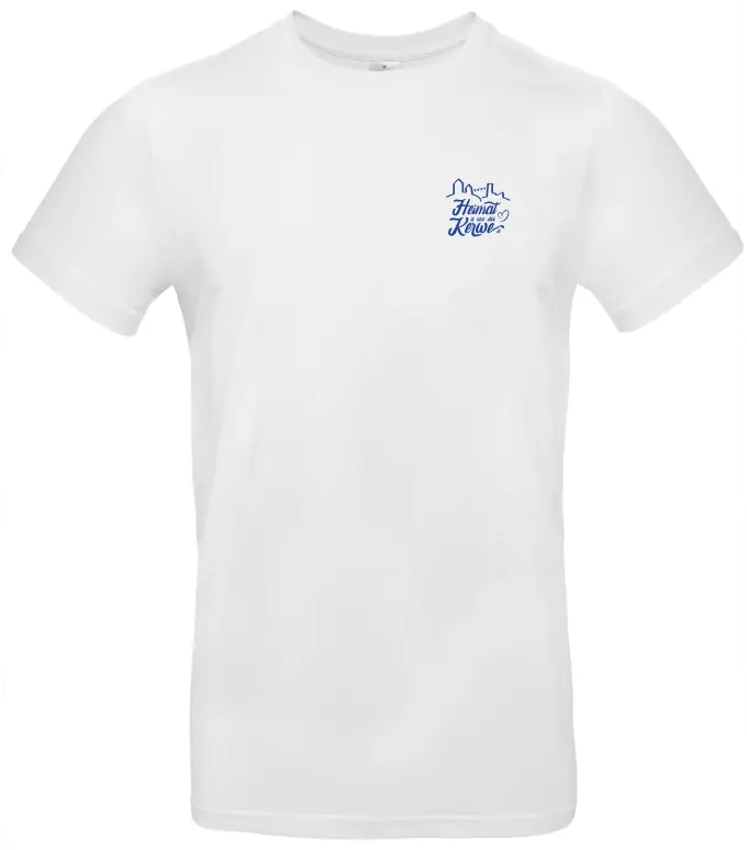 Kerwe Weinheim 2025 T-Shirt Herren, Druckfarbe Royalblau